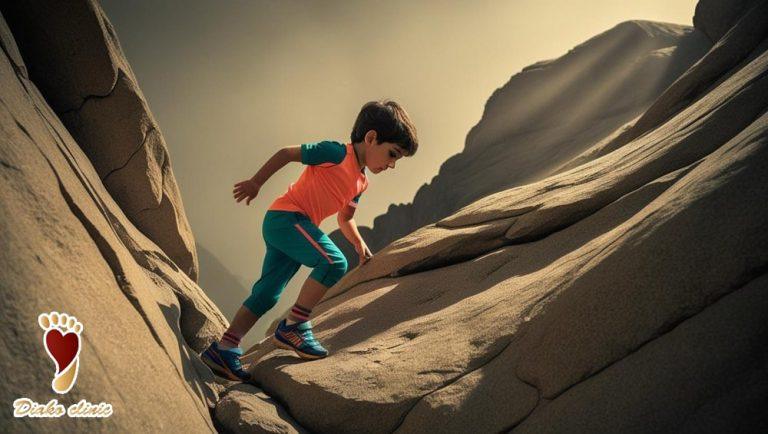 تقویت عضلات پای کودک
